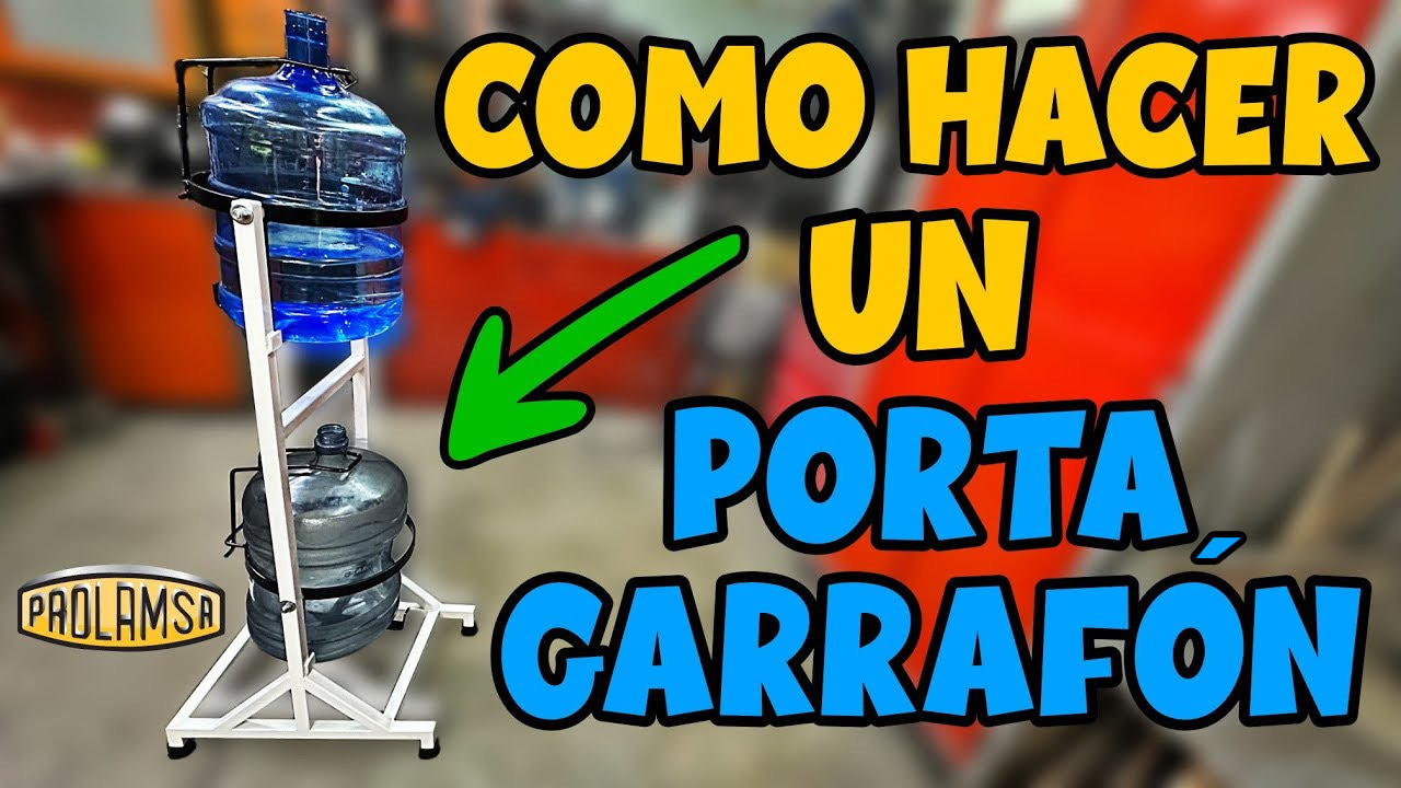 TUTORIAL: PORTA GARRAFON